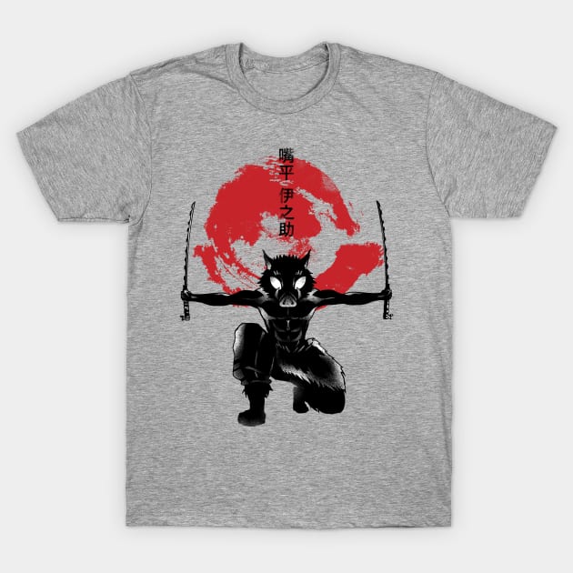 Crimson Boar T-Shirt by FanFreak